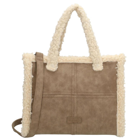 Beagles laredo håndtaske taupe