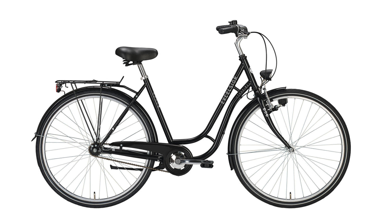 Excelsior city bike touring mod. 24 cykel touring 28 53 tour 3sp sort