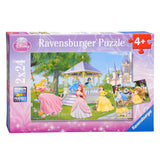 Ravensburger puslespil disney prinsesse fortryllende prinsesser - 2x24 brikker - børnepuslespil