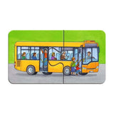 Ravensburger mine første puslespil køretøjer 9x2stk
