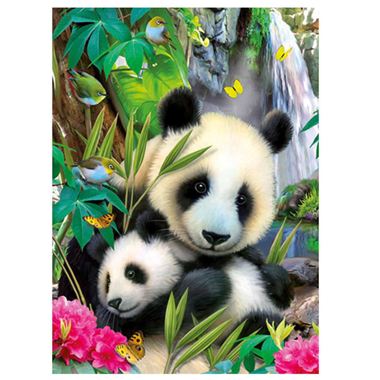 Ravensburger puslespil kære panda - puslespil - 300 brikker