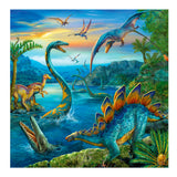 Ravensburger dinosaurer puslespil sæt | 3 x 49 stk