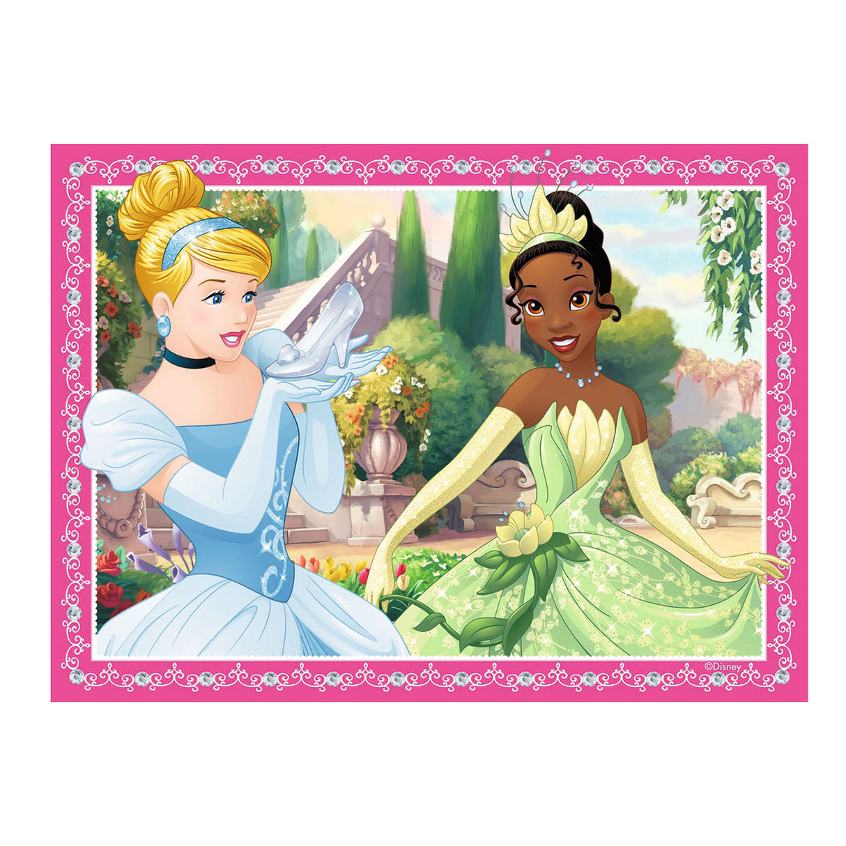 Ravensburger puslespil disney prinsesse - 12+16+20+24 brikker - børnepuslespil
