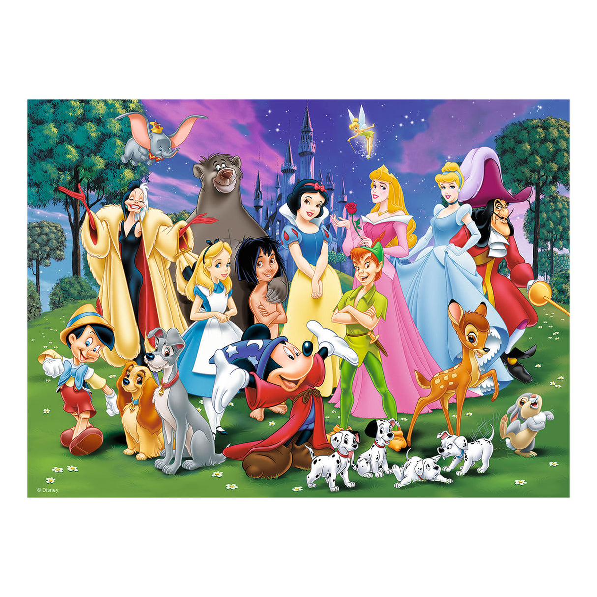 Ravensburger puslespil Disneys favoritter - puslespil - 200 brikker