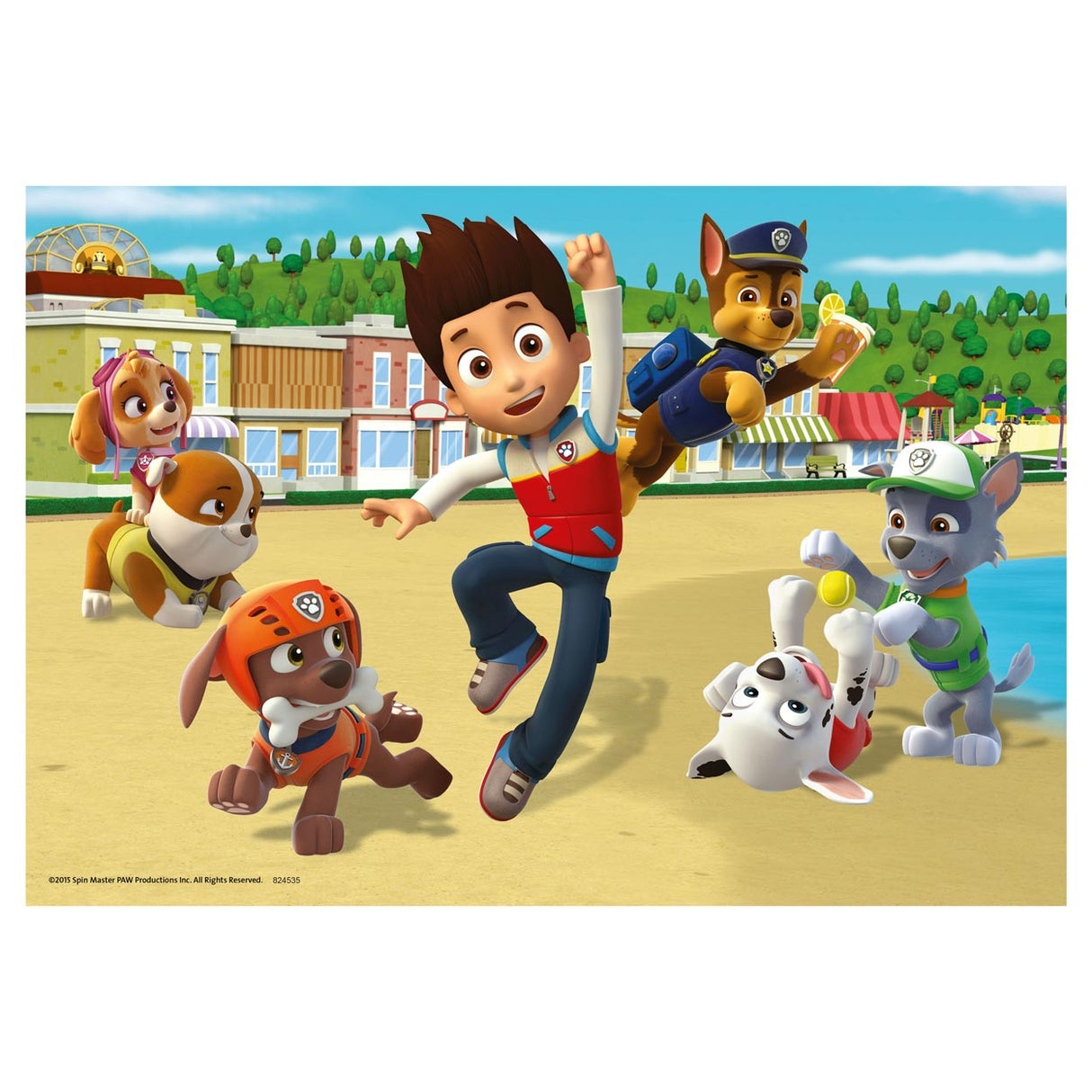Ravensburger paw patrol modige hunde puslespil 2x24 brikker