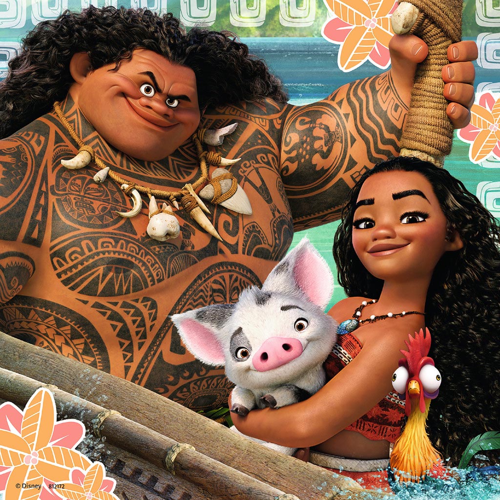 Ravensburger Disney Vaianas opdagelsesrejse, 3x49 stk.