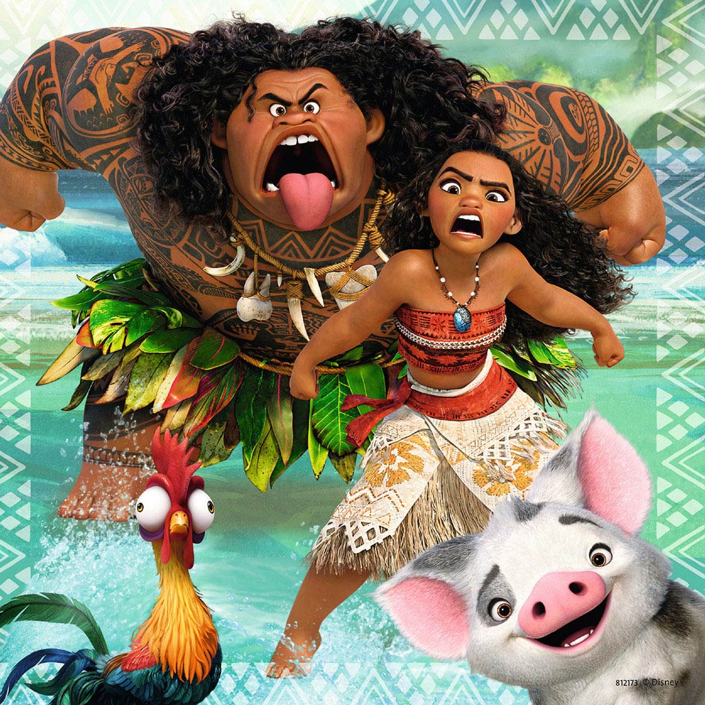 Ravensburger Disney Vaianas opdagelsesrejse, 3x49 stk.