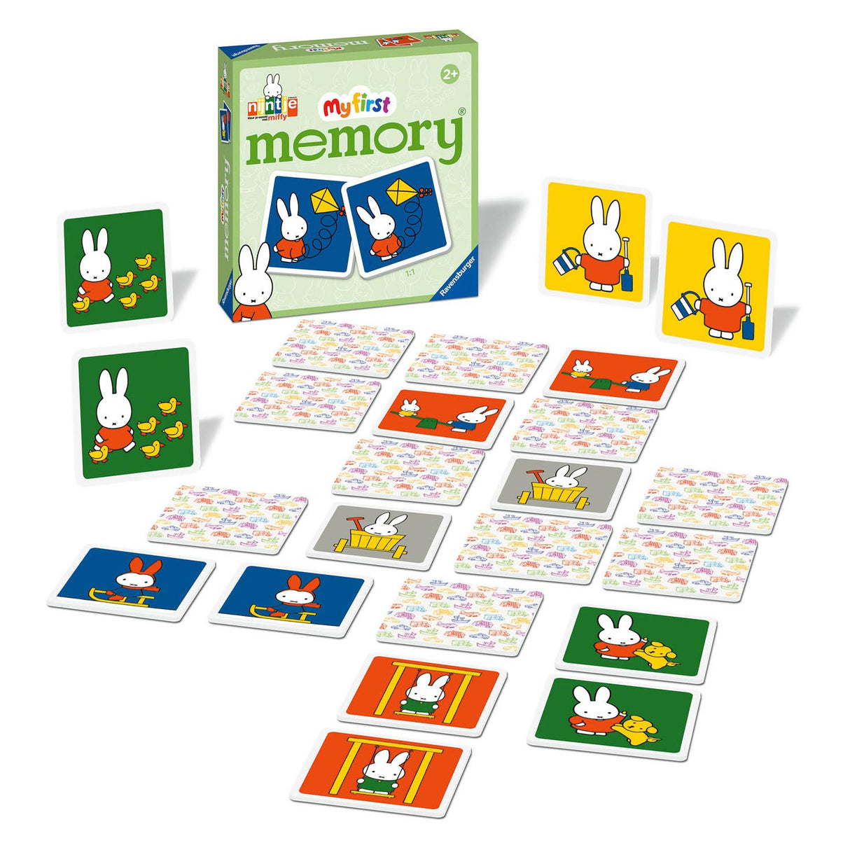 Ravensburger Miffy memory® - kortspil - velegnet til børn