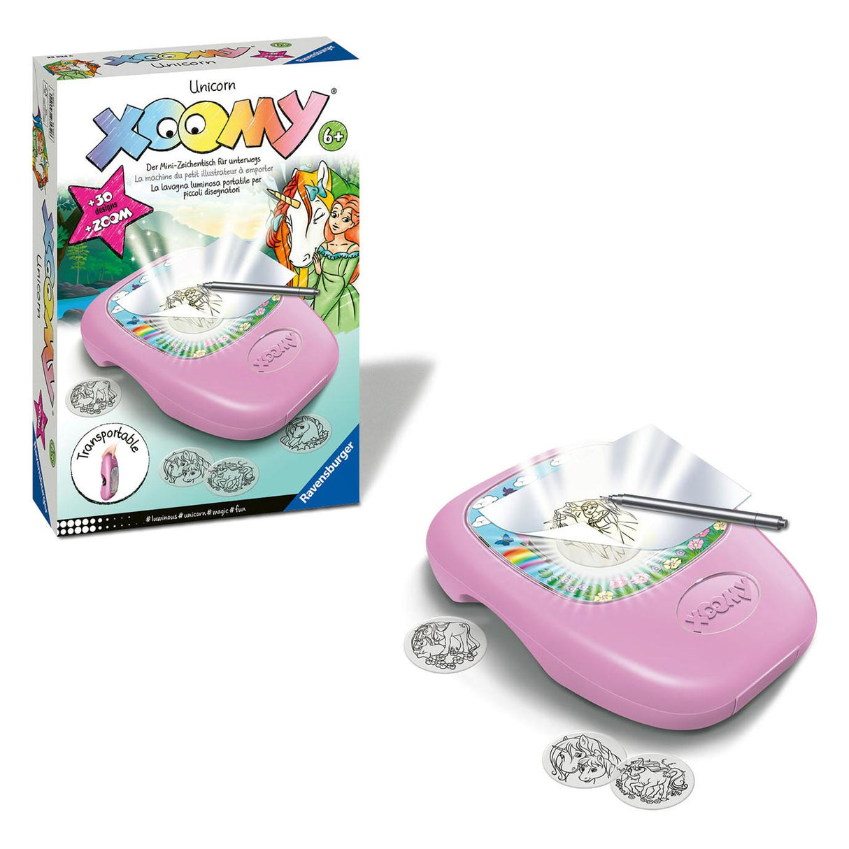Xoomy ravensburger ® midi unicorn - hobbypakke