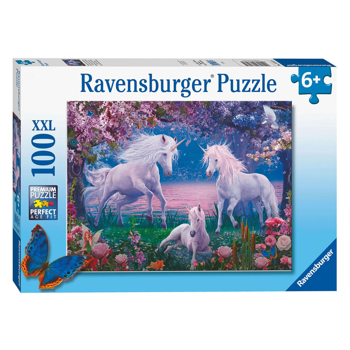Ravensburger puslespil fortryllende enhjørninger, 100 stk. xxl