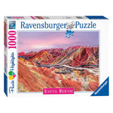 Ravensburger puslespil regnbuebjerge, Kina, 1000 stk.