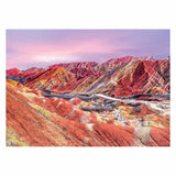 Ravensburger puslespil regnbuebjerge, Kina, 1000 stk.