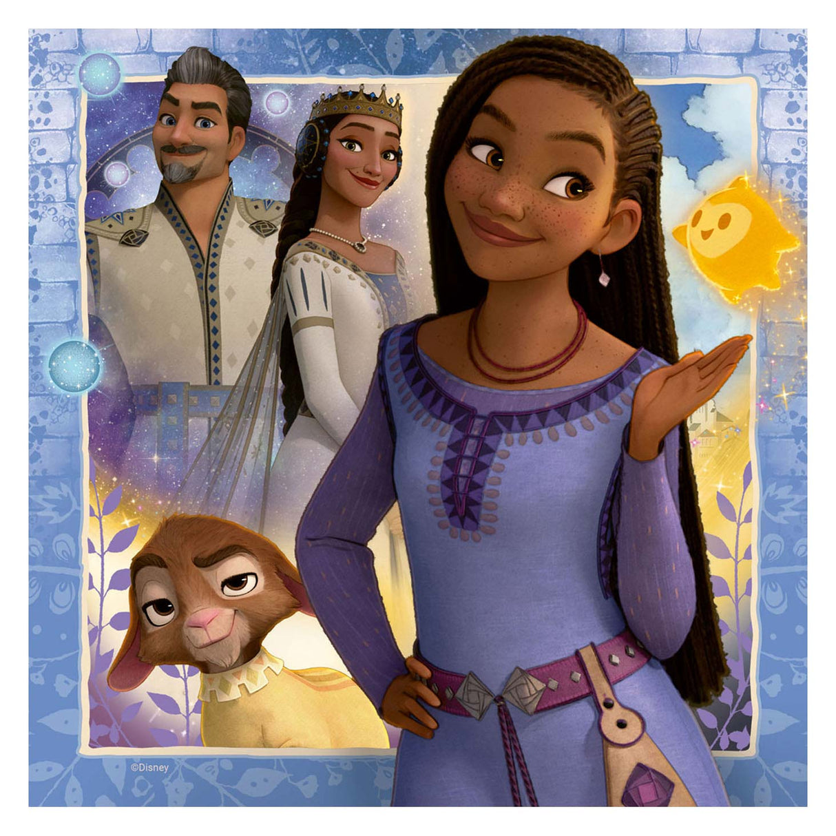 Ravensburger puslespil disney wish - puslespil - 3x49 brikker