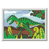 Ravensburger Creart Maleri ved nummer - Vandrende Dinosaurus