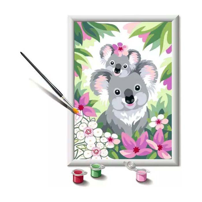 Ravensburger Creart Maleri på nummer - Koala Schatjes