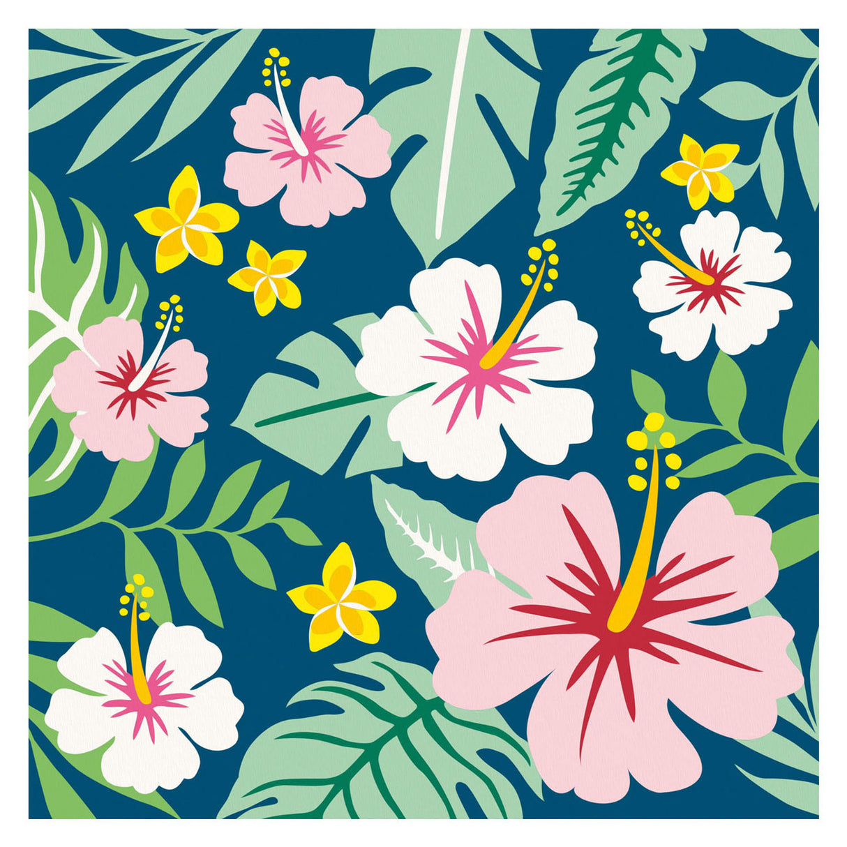 Ravensburger Creart Maleri ved antal - eksotiske blomster