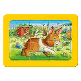 Ravensburger mine dyrevenner - mine første puslespil - 3x6 brikker - børnepuslespil