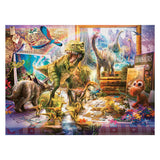 Ravensburger puslespil dino legetøj kommer til live - puslespil - 100 xl brikker