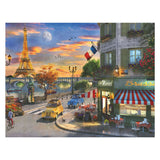 Ravensburger puslespil romantisk aften i Paris - puslespil - 2000 brikker