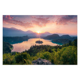 Ravensburger lake bled, Slovenien - puslespil - 3000 brikker