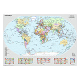 Ravensburger puslespil verdenskort - puslespil 1000 brikker pædagogisk.