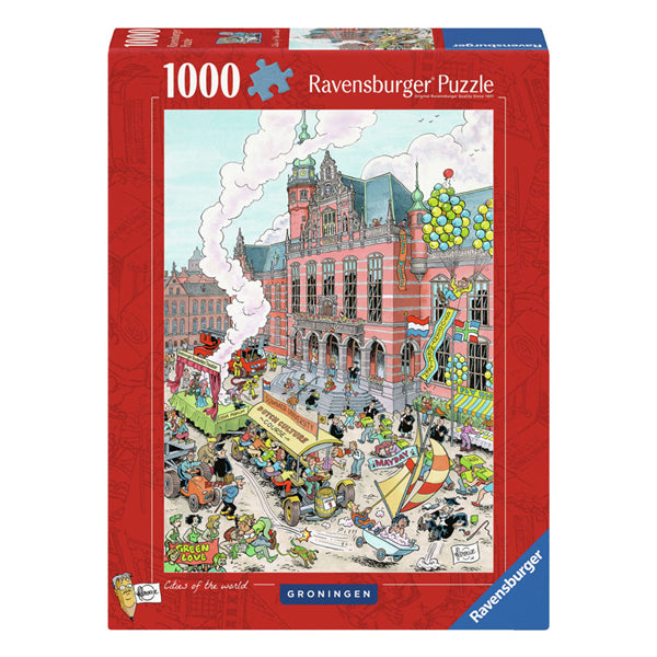Ravensburger puslespil Fleroux Groningen, 1000 stk.