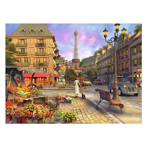 Ravensburger puslespil gåtur gennem Paris - puslespil - 500 brikker