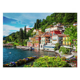 Ravensburger puslespil Comosøen Italien - puslespil 500 brikker landskab.