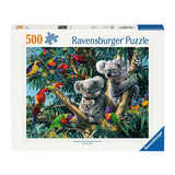Ravensburger puslespil dyr koalaer i træet - 500 brikker.