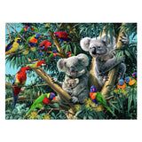 Ravensburger puslespil dyr koalaer i træet - 500 brikker.