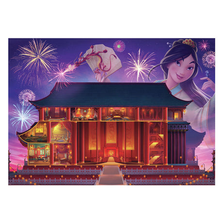Ravensburger puslespil Disney slotte Mulan - 1000 brikker puslespil.