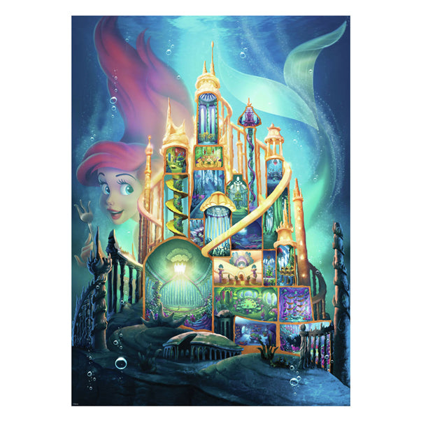 Ravensburger Jigsaw Puzzle Disney Castles Ariel, 1000st.