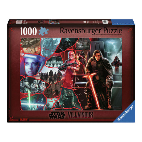 Ravensburger puslespil star wars kylo ren - 1000 brikker puslespil.