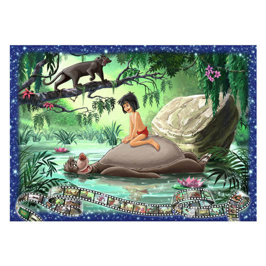Ravensburger puslespil tegneseriefigurer – 1000 brikker