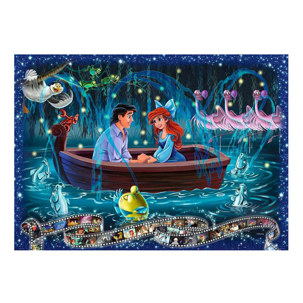 Ravensburger Jigsaw Puzzle Disney de Kleine Zeemermin, 1000st.