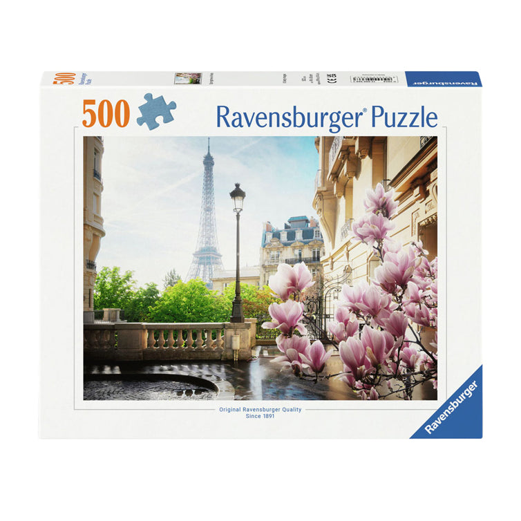Ravensburger puslespil fjeder i Paris - 500 stk.