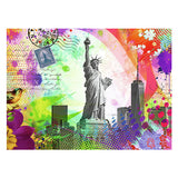Ravensburger puslespil new york postkort - puslespil - 500 brikker