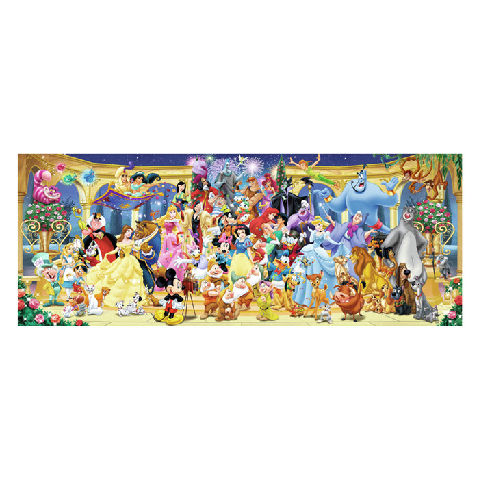 Ravensburger puslespil disney gruppebillede - 1000 brikker panorama.