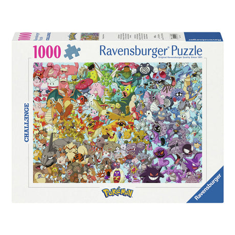 Ravensburger Jigsaw -puslespil Pokémon -figurer, 1000st.