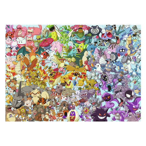 Ravensburger Jigsaw -puslespil Pokémon -figurer, 1000st.