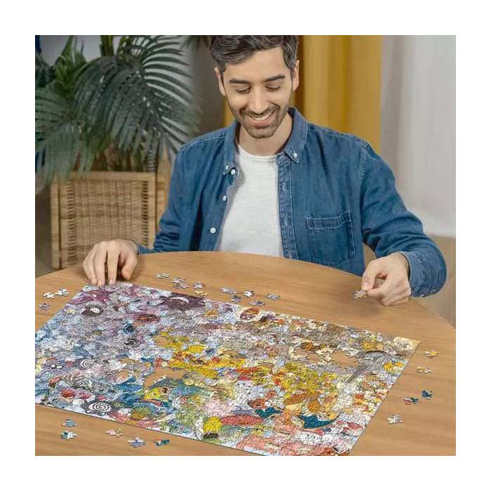 Ravensburger Jigsaw -puslespil Pokémon -figurer, 1000st.