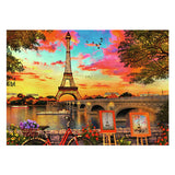 Ravensburger puslespil Les quais de seine 1000 brikker