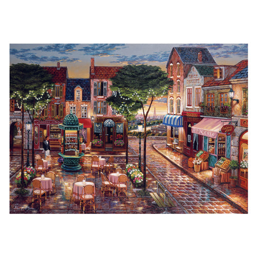 Ravensburger puslespil malet Paris