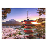 Ravensburger Jigsaw Puzzle Cherry Blossom nær Fuji Berg, 1000st.