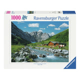 Ravensburger Jigsaw Puzzle Karwendel Mountains Østrig, 1000st.