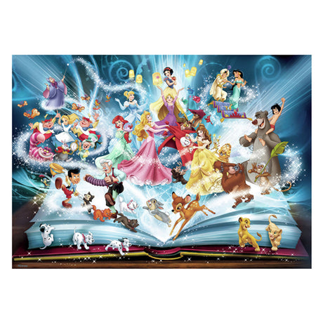 Ravensburger: puslespil Disneys magiske eventyrbog - 1500 brikker - puslespil