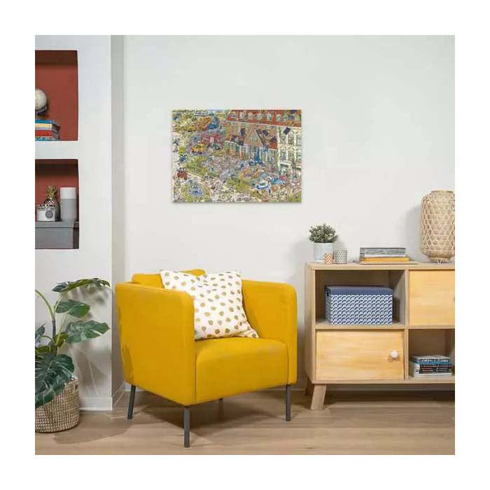 Ravensburger rays tegneserieserie ferieresort 2 - hotellet - puslespil - 1000 brikker