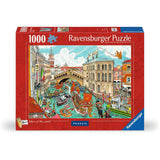 Ravensburger puslespil Fleroux Venedig, 1000 stk.
