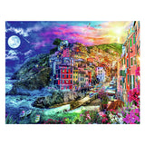 Ravensburger puslespil cinque terre - farverigt puslespil 2000 brikker.