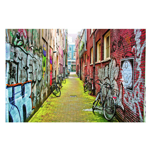 Ravensburger puslespilsgade i Amsterdam - puslespil - 3000 brikker